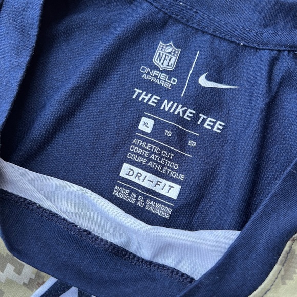 Nike Dallas Cowboys NFL Dri fit Basketball Shirt - Picture 2 of 4